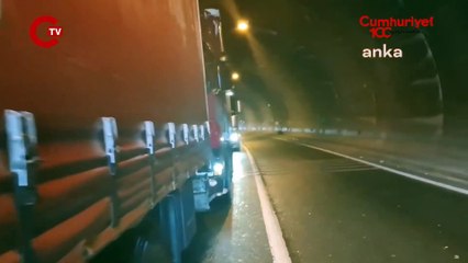 Tır şoförlerinden otoyol ve köprülere gelen zamlara tepki