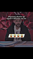 xhesti e percjell Gramosin nga shtepia e Big Brother Albania