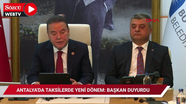 Antalya'da taksilerde yeni dönem: Panik butonlu araç takip ve kamera sistemi kurulacak