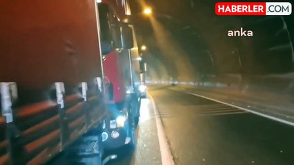 Tır Şoförleri Zamları Protesto Etti