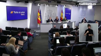 El Gobierno rechaza la imputación del fiscal general del Estado: “No hay ninguna prueba que le señale”