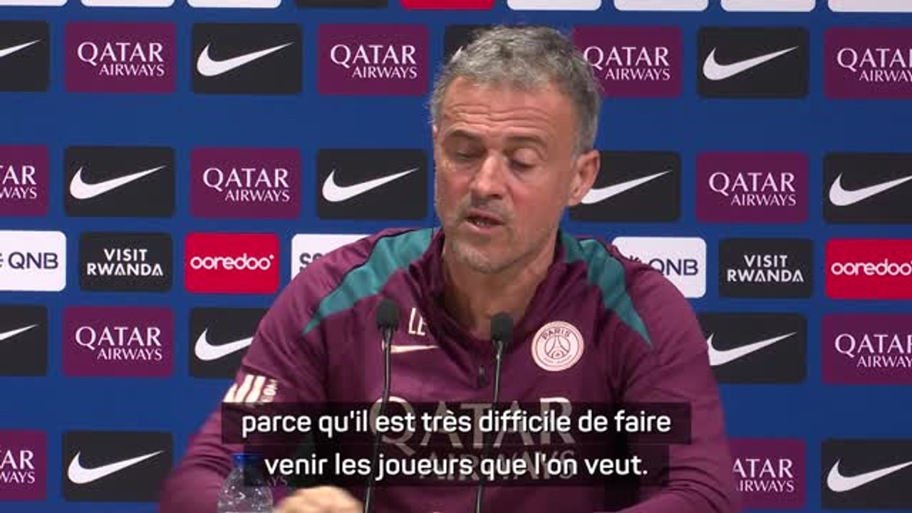 PSG - Enrique ouvert à des nouvelles recrues même si “en janvier, c’est très compliqué”