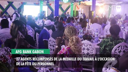 [#Reportage] AFG Bank Gabon : 27 agents récompensés de la médaille du travail