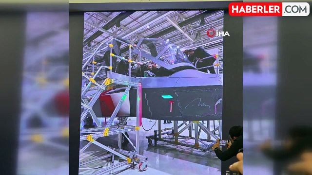 Milli Muharip Uçak KAAN'ın İkinci Prototipi İlk Kez Tanıtıldı