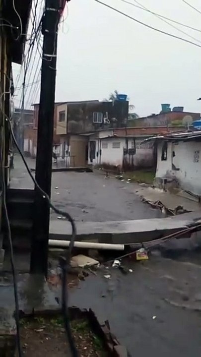 Chuva forte em Recife (Crédito: Recife Clima)