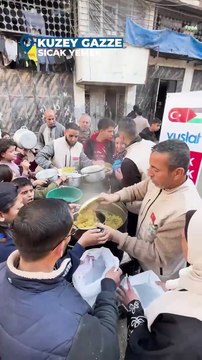 Gazze Sıcak Yemek Dağıtımı | Vuslat Dağıtımı 2025