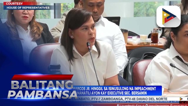 Posisyon ni PBBM hinggil sa isinusulong na impeachment vs. VP Sara, nananatili ayon kay Executive Sec. Bersamin
