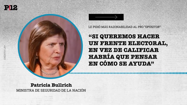 En vez de calificar, habría que pensar en cómo se ayuda : Bullrich apuntó contra Lacunza y la comisión conciliadora del PRO hacia las elecciones 2025