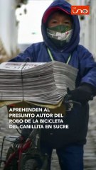 APREHENDEN AL PRESUNTO AUTOR DEL ROBO DE LA BICICLETA DEL CANILLITA EN SUCRE