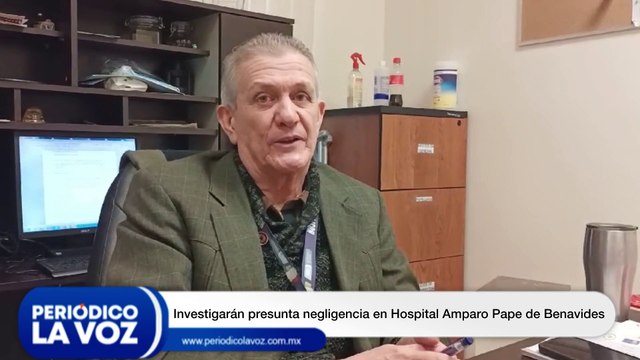 Investigarán presunta negligencia en el Hospital Amparo Pape de Benavides