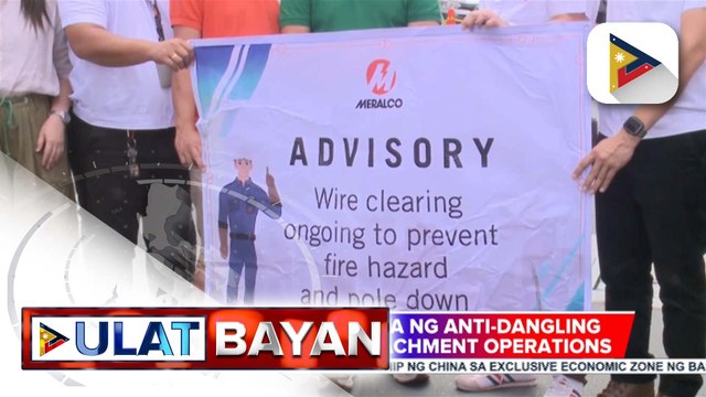 Meralco, nagsagawa ng anti-dangling and illegal wire attachment operations