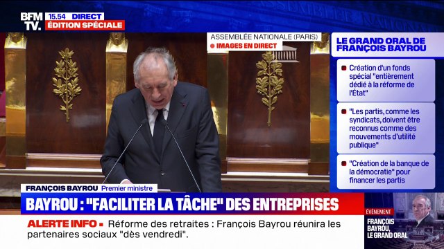 François Bayrou veut reprendre l'étude des cahiers de doléances qui ont été présentés par les gilets jaunes