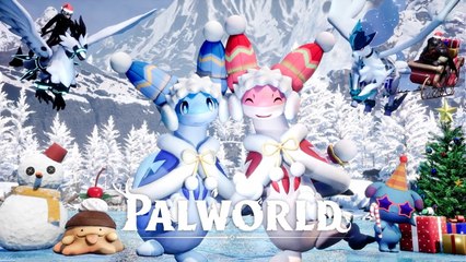 Palworld Official Christmas Skins Trailer