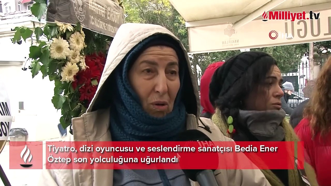 Usta oyuncu Bedia Ener son yolculuğuna uğurlandı