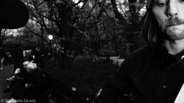 NYC Central park Jules Avalon busker The Long and Winding Road by The Beatles Lennon-McCartney