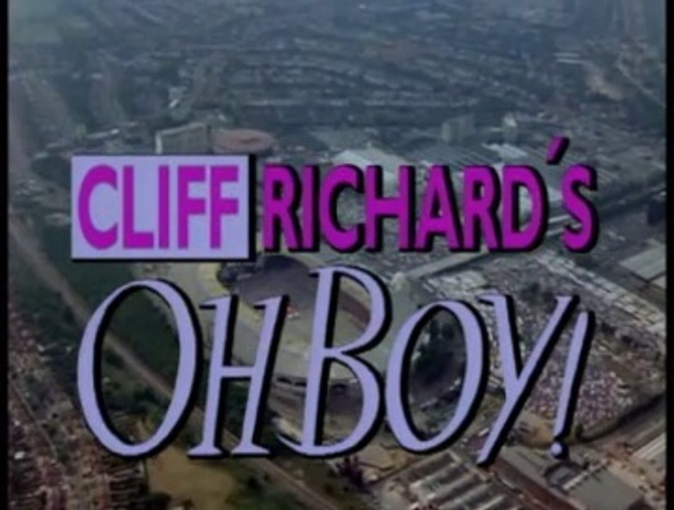 Cliff Richard on the Oh Boy set of The Event