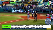 Béisbol Juvenil 2025: Trifulca en el estadio Calvin Byron entre Chiriquí vs Bocas del Toro