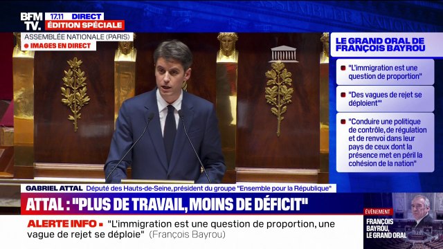 Gabriel Attal (EPR): Les retraites, avant d'être une question politique, c'est une simple question mathématique