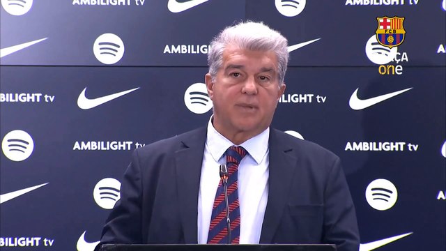 Laporta: Hemos conseguido una cosa muy difícil contra todos y contra todo
