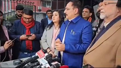 बीजेपी डेलिगेशन ने आज चुनाव आयोग से मिलकर आम आदमी पार्टी द्वारा धार्मिक उन्माद फैलाने शिकायत की