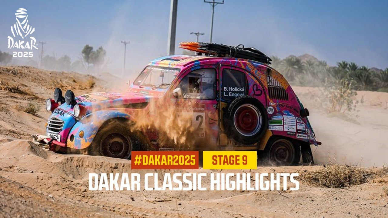 Dakar Classic Highlights - Stage 9 - #Dakar2025