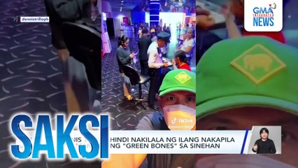 Dennis Trillo, hindi nakilala ng ilang nakapila para manood ng "Green Bones" sa sinehan | Saksi