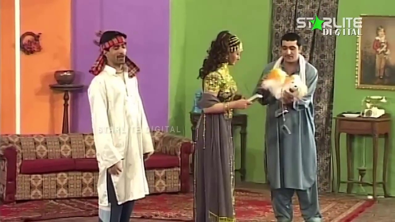 Best Of Zafri Khan and Sajan Abbas   With Nargis   Pakistani Stage Drama Full Comedy Clip
