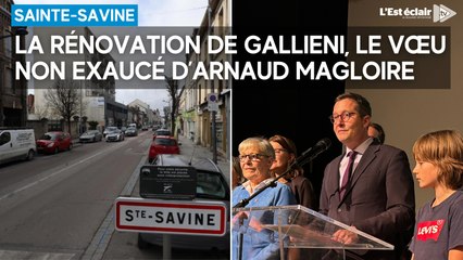 La rénovation de Gallieni, le vœu non exaucé d’Arnaud Magloire, maire de Sainte-Savine