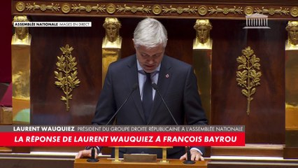 Laurent Wauquiez : «Nous ne voterons pas la censure»