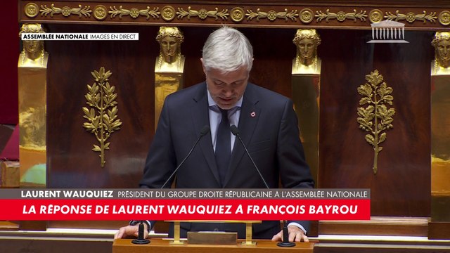 Laurent Wauquiez : «Nous ne voterons pas la censure»