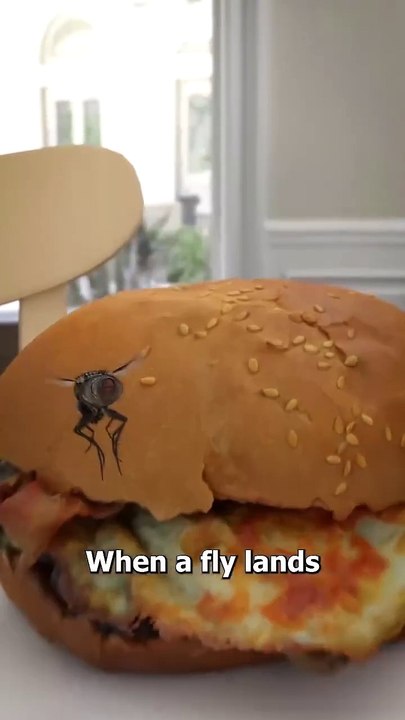 How Flies Actually Eat Your Food 😨
