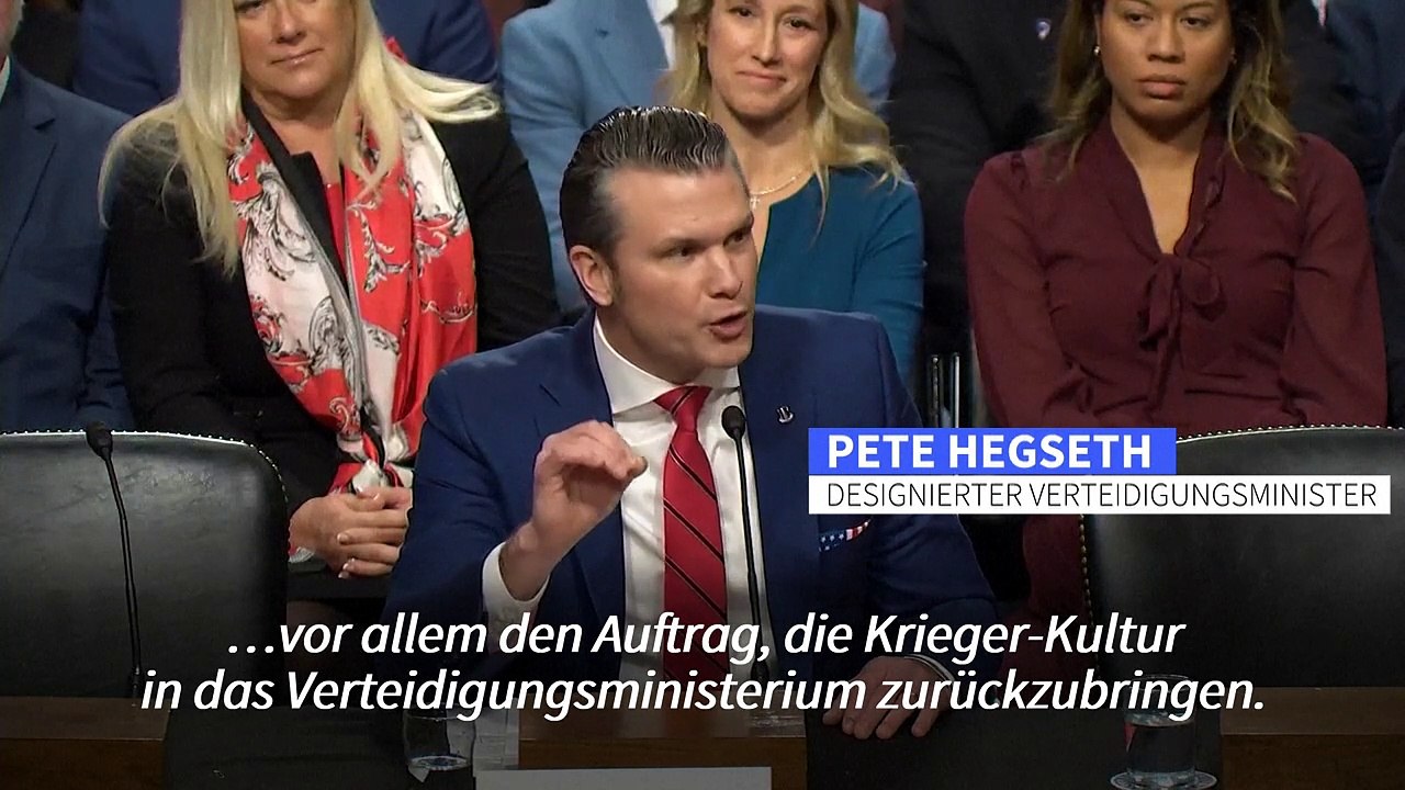 Trumps Verteidigungsminister soll 'Krieger-Kultur' zurückbringen