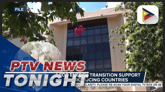 PH calls for energy transition support from oil-producing countries