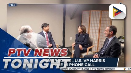 PBBM, U.S. VP Harris engage in phone call