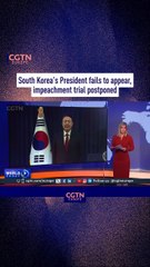 South Korea’s President Fails to Appear, Impeachment Trial Postponed
