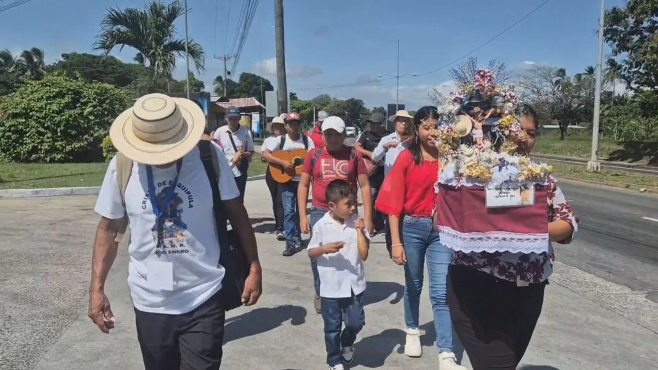 Antón celebra tradiciones religiosas en honor al Cristo de Esquipulas.