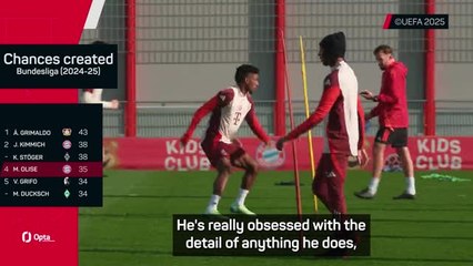 'Cerebral Olise obsessed with improving' - Kompany