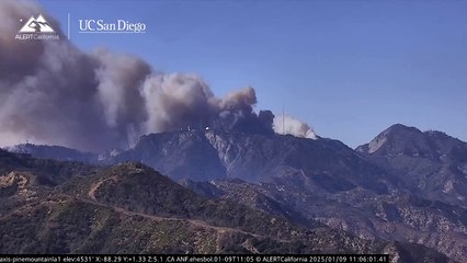 Así avanzaron las llamas del Palisades Fire en California