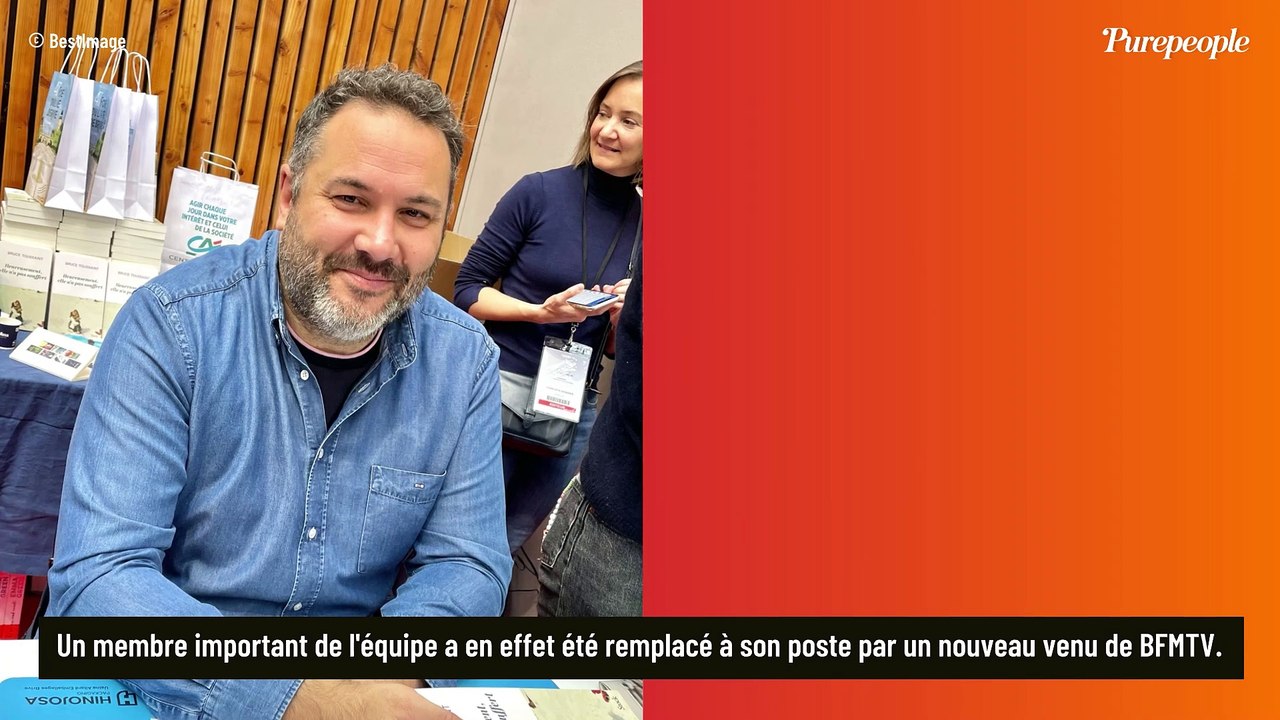 Bruce Toussaint retrouve un membre important de BFMTV, qui rejoint sa matinale Bonjour ! sur TF1