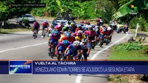 El venezolano Edwin Torres conquistó la segunda etapa de la vuelta al Táchira