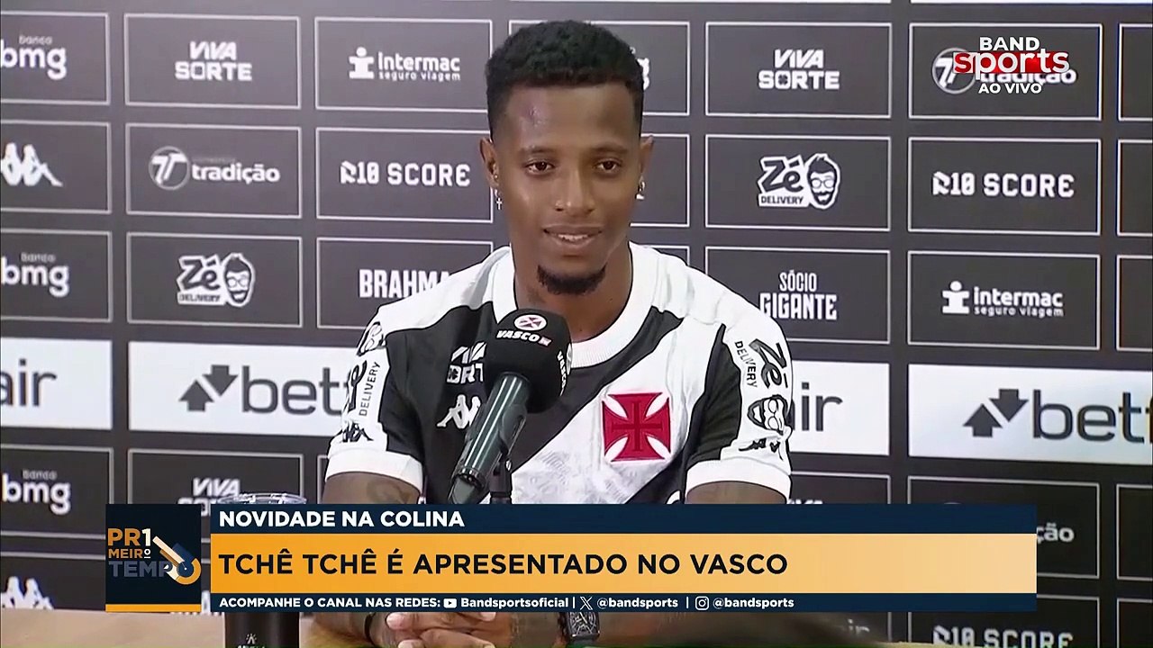 NOVIDADE NA COLINA: TCHÊ TCHÊ É APRESENTADO PELO VASCO | PRIMEIRO TEMPO