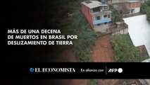 Más de una decena de muertos en Brasil por deslizamiento de tierra