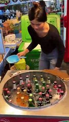 The Coolest Cola! Thai Girl Sells Slushy Coke