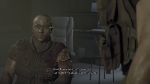 Tyrell Patrick resident evil 3 all dialogue/cutscene