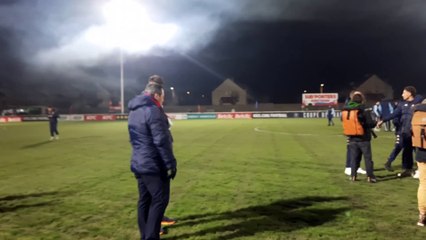 Reconnaissance du terrain pour le SU Dives-Cabourg