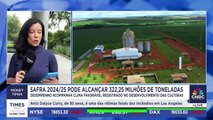 Conab: Safra 2024/25 pode alcançar 322,25 milhões de toneladas; Felipe Machado comenta