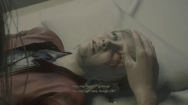 Sherry Birkin resident evil 2 all dialogue/cutscene