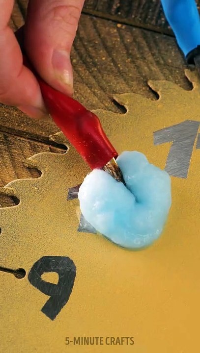 DIY wall clock tutorial💅🏻