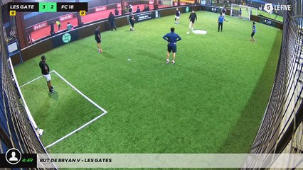 But de Bryan V - Les Gates