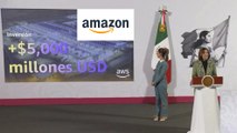 Amazon anuncia inversión de 5 mil millones de dólares en México y la creación de más de 7 mil empleos anuales